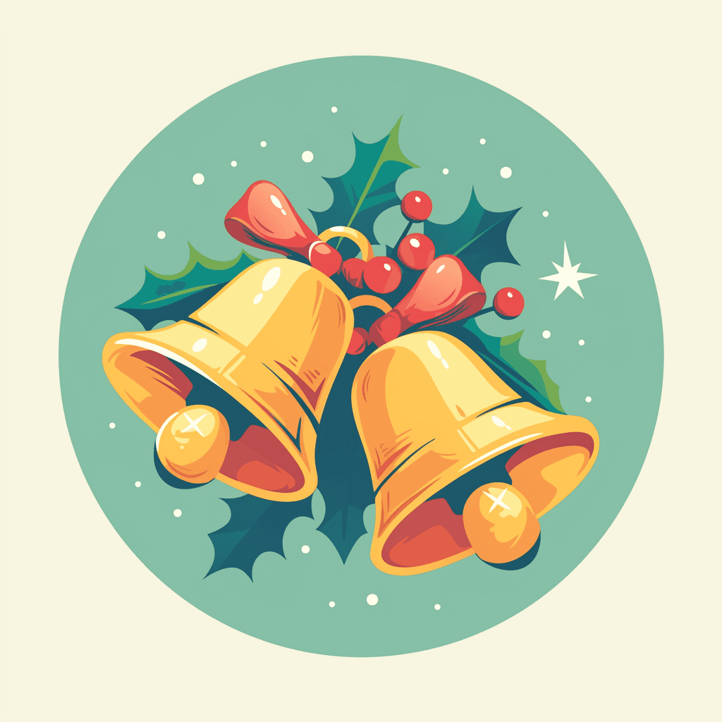 Christmas Beats original repeating artwork