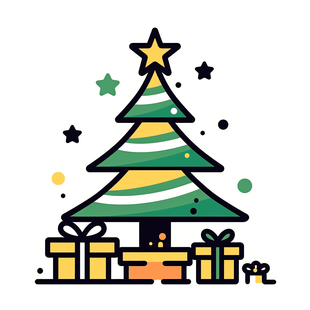 Christmas Tree 213 original repeating artwork