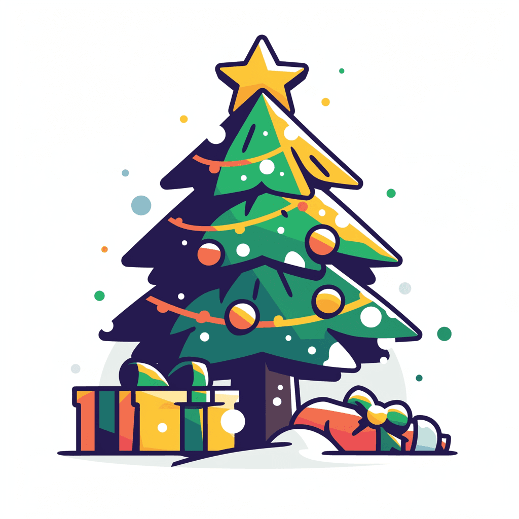 Christmas Tree 262 original repeating artwork