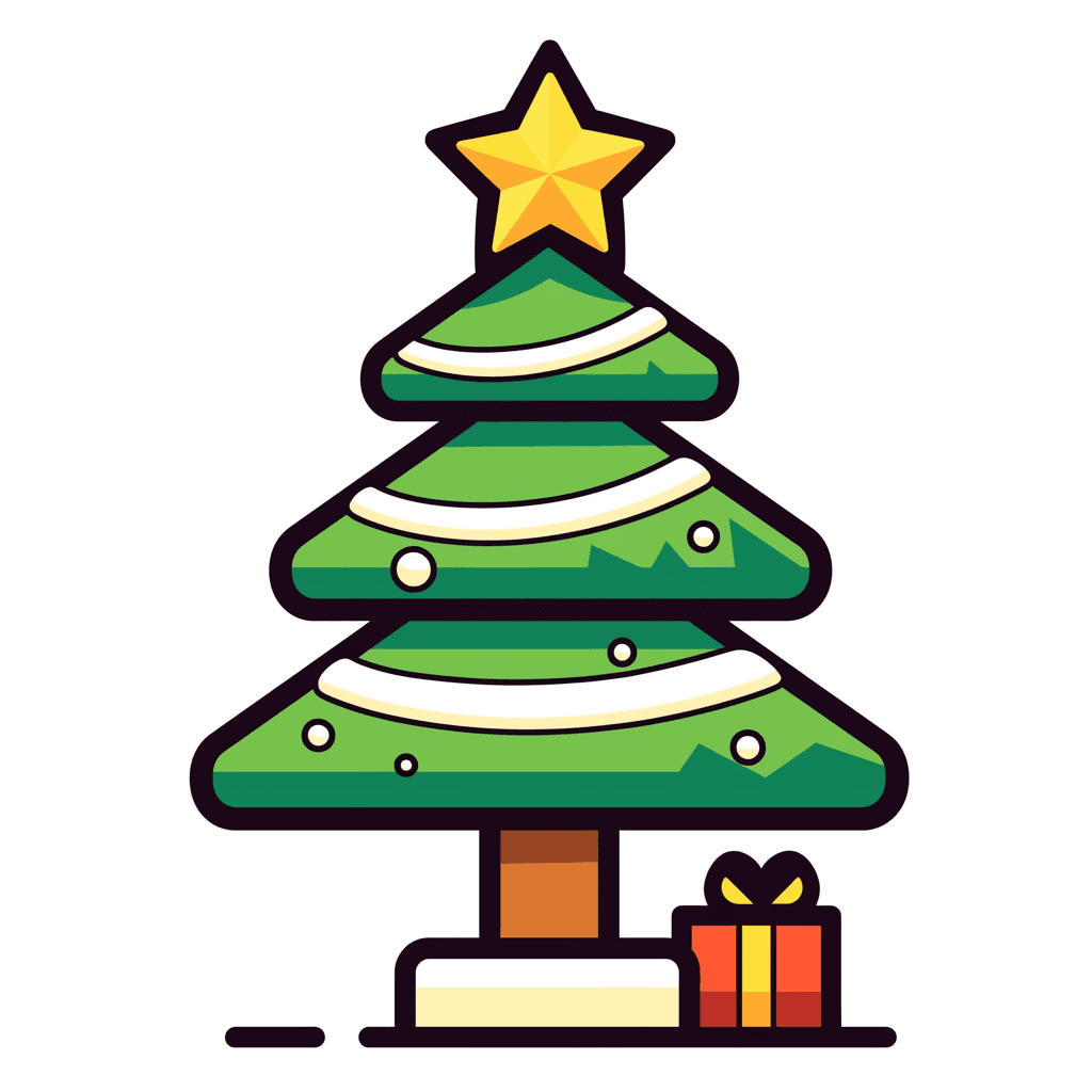 Christmas Tree 743 original repeating artwork