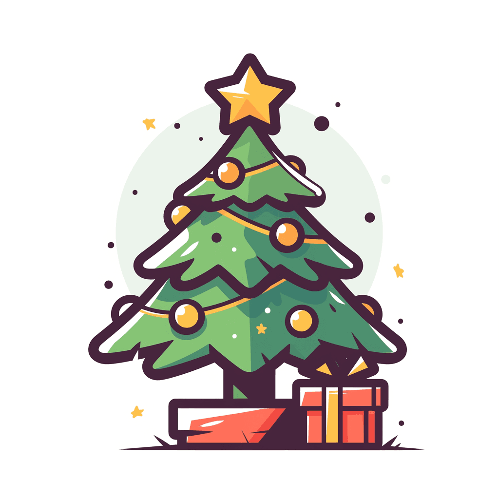 Christmas Tree 379 original repeating artwork