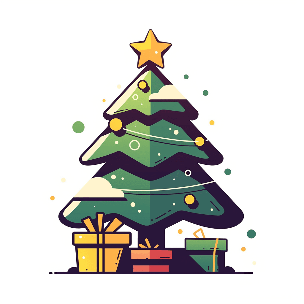 Christmas Tree 151 original repeating artwork