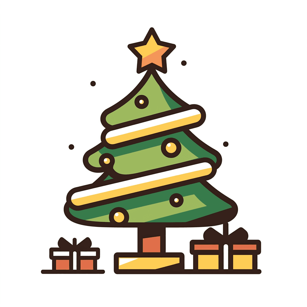 Christmas Tree 348 original repeating artwork