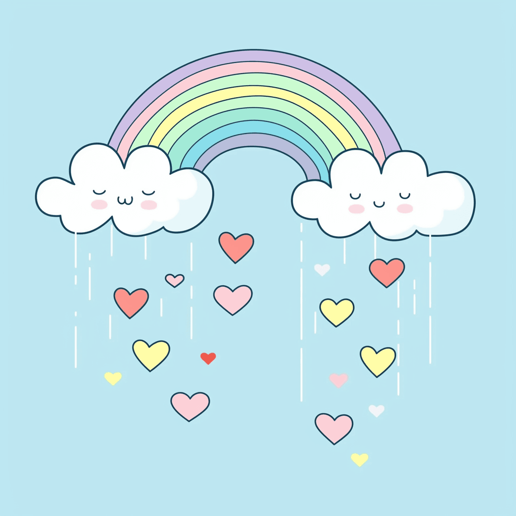 Heart 527 original repeating artwork