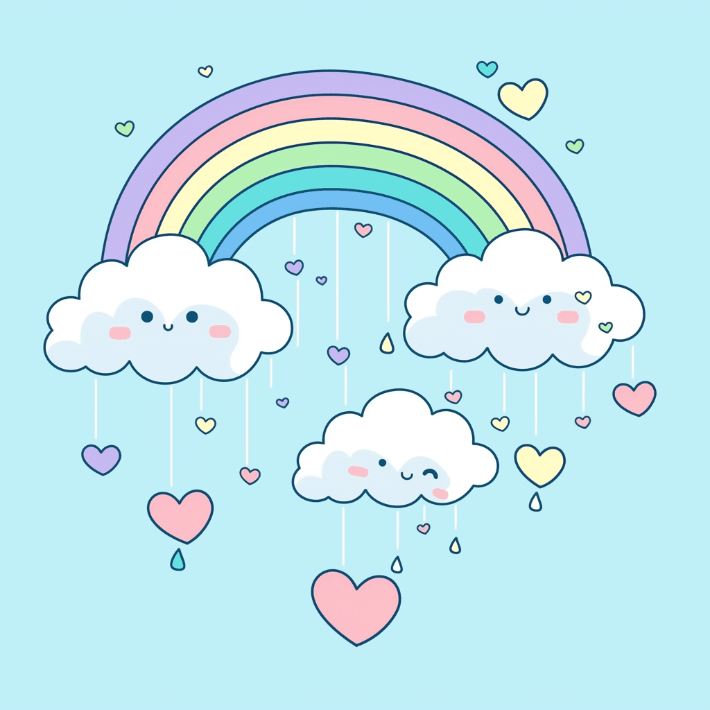 Heart 488 original repeating artwork