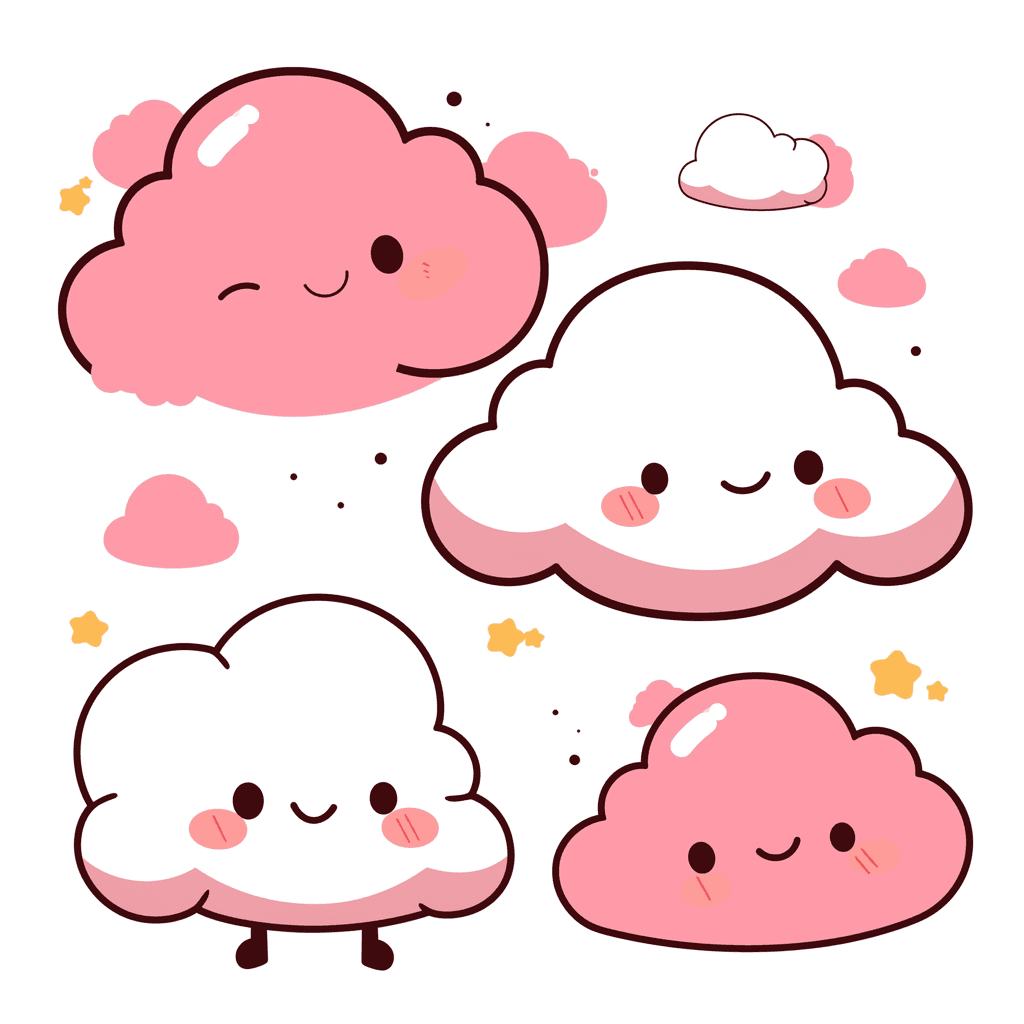 Cloud Drift original repeating artwork