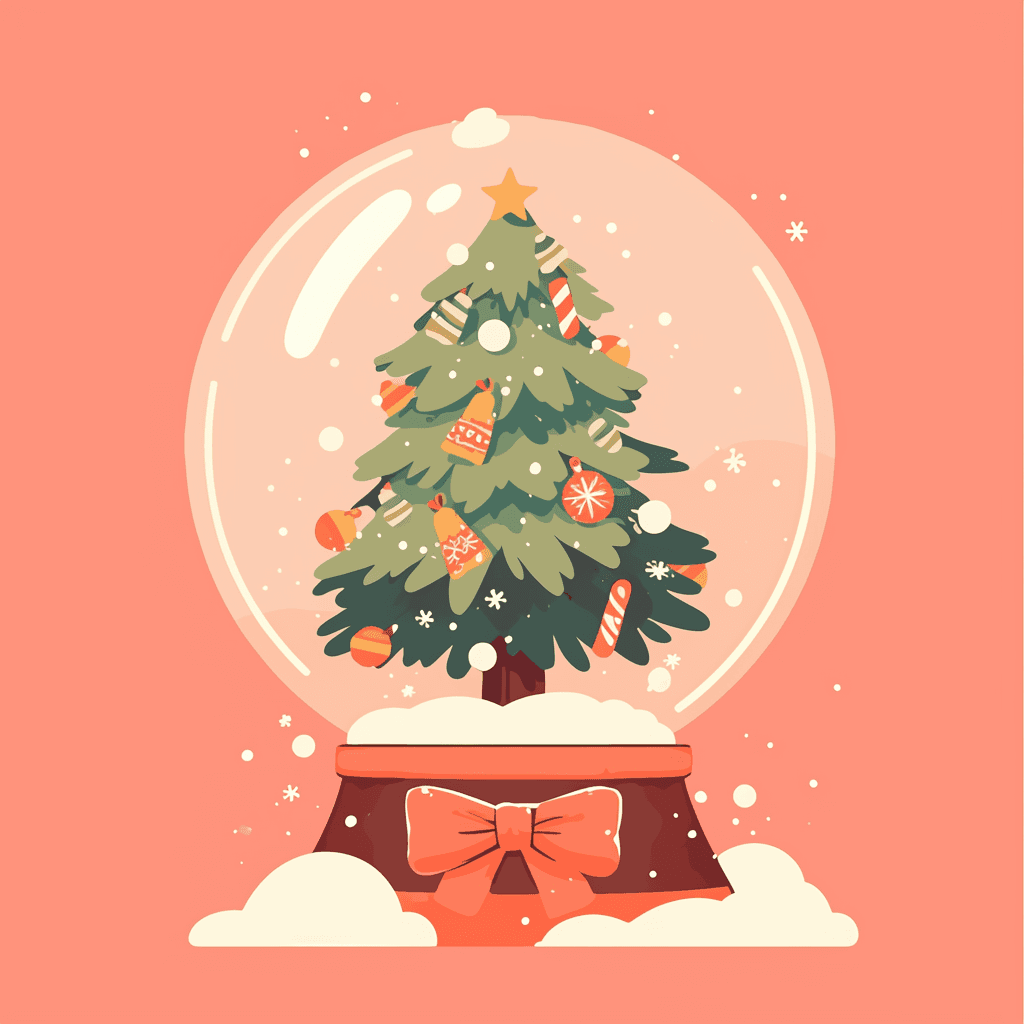 Christmas Ball Pastel original repeating artwork