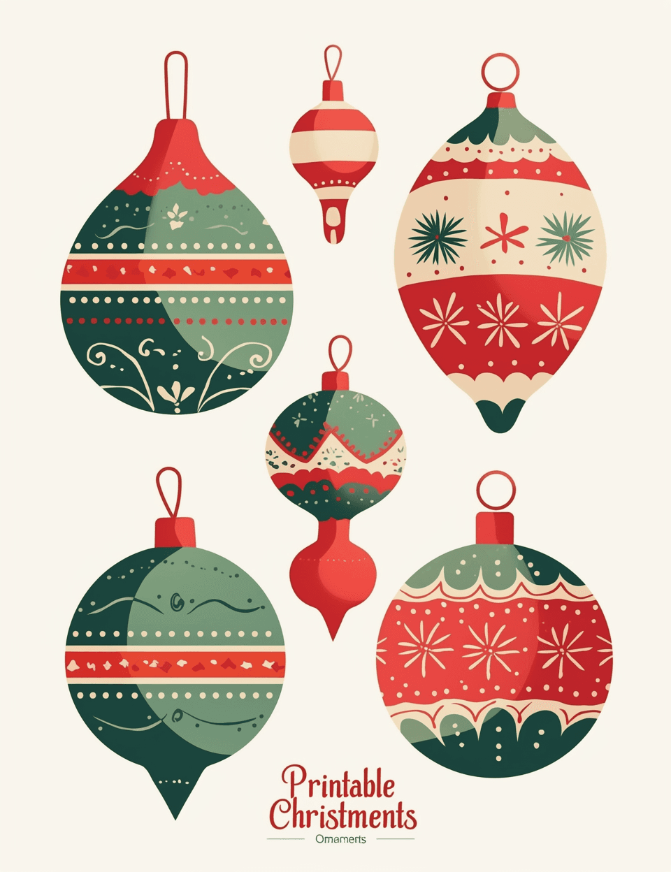 Christmas Ball Summit original repeating artwork