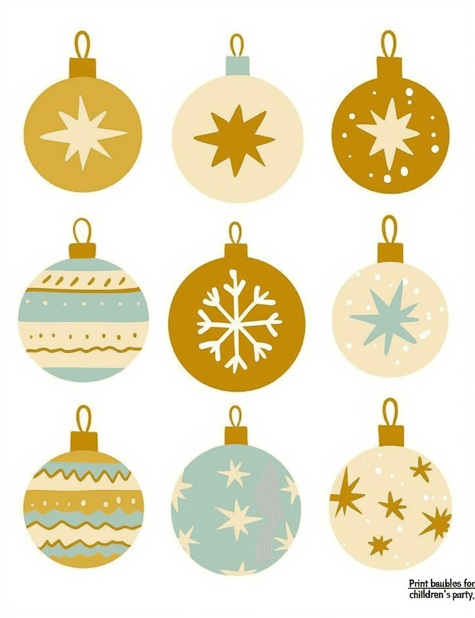 Christmas Ball Amber original repeating artwork
