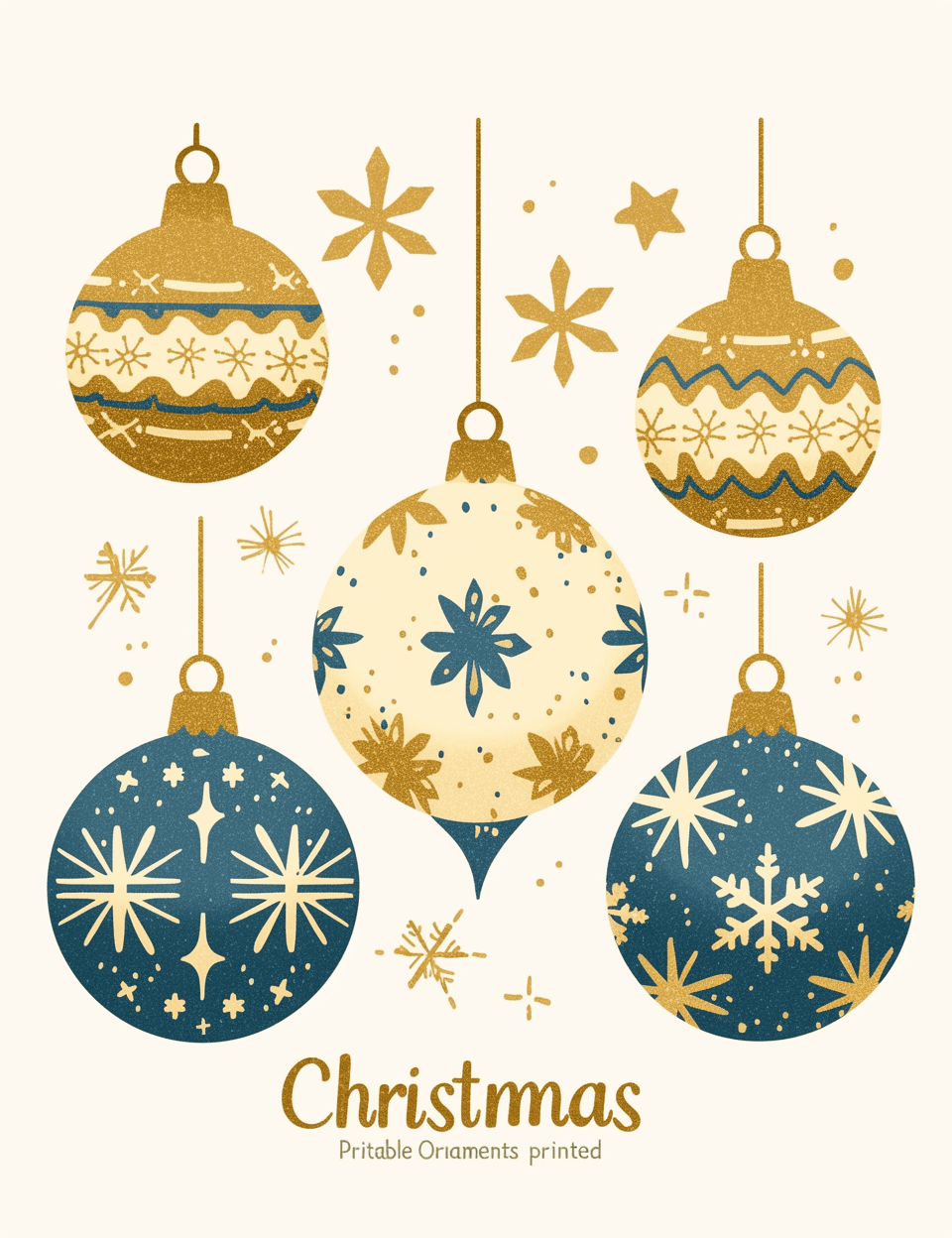 Christmas Ball West original repeating artwork