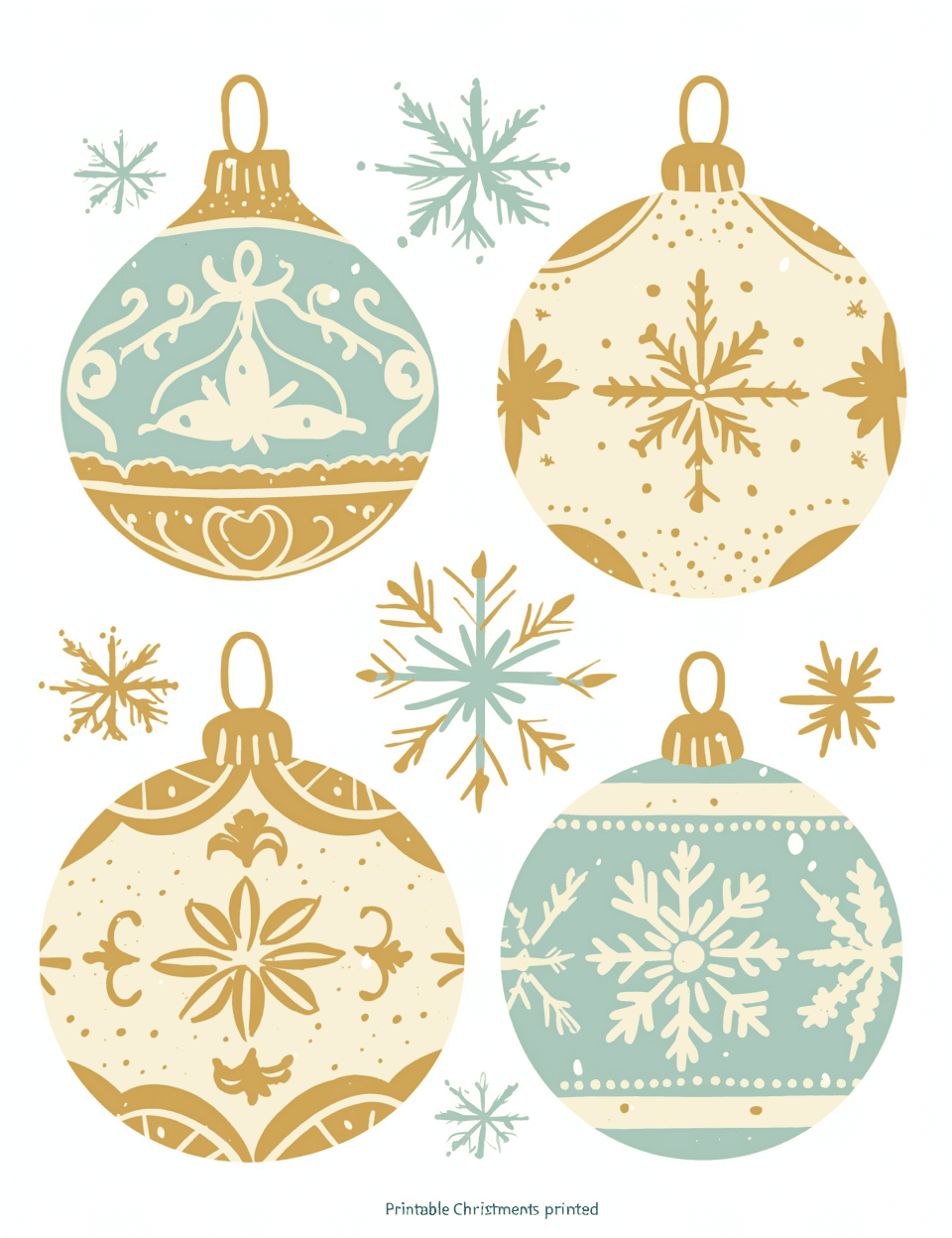 Christmas Ball Parade original repeating artwork