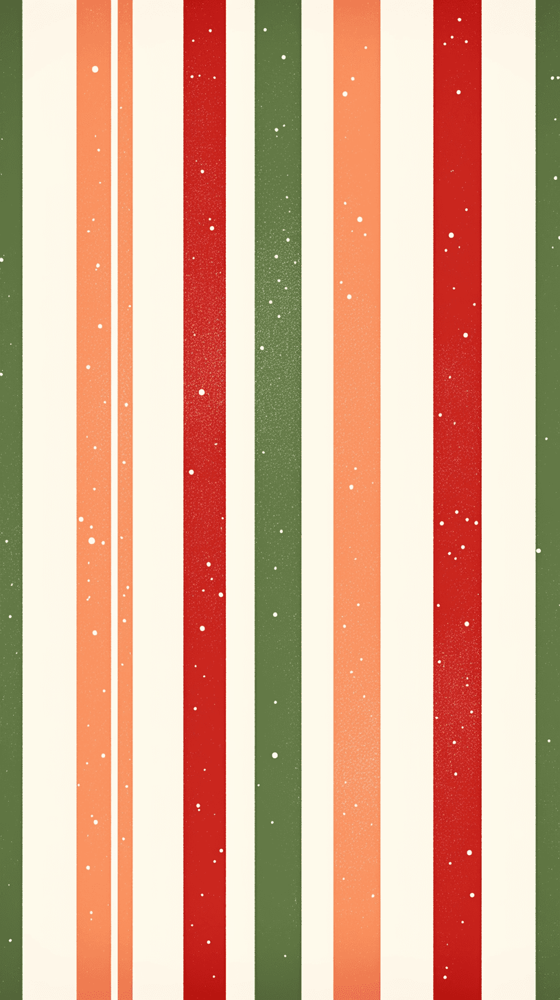 Christmas Stripe Fair original repeating artwork
