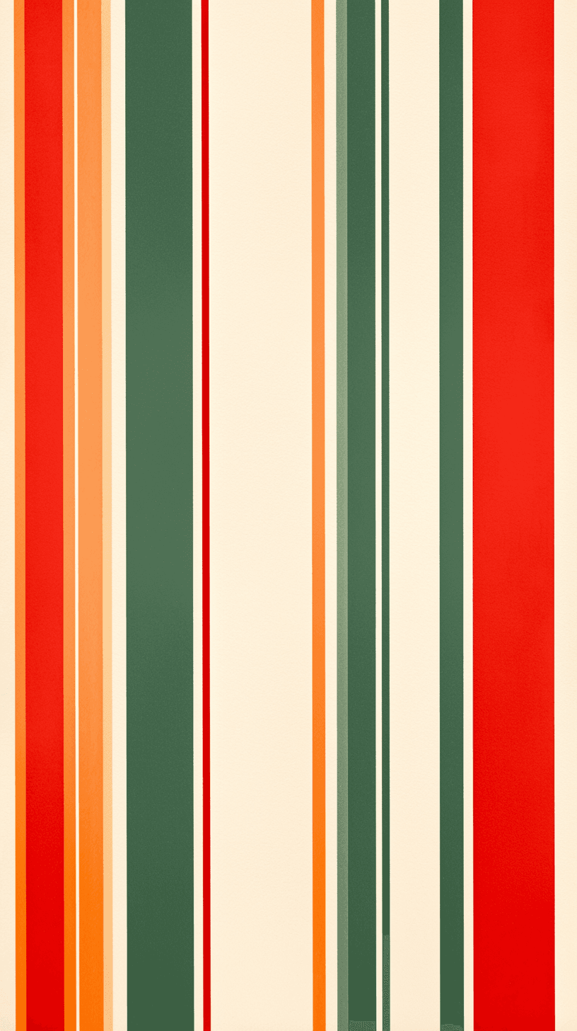 Christmas Stripe Festival original repeating artwork