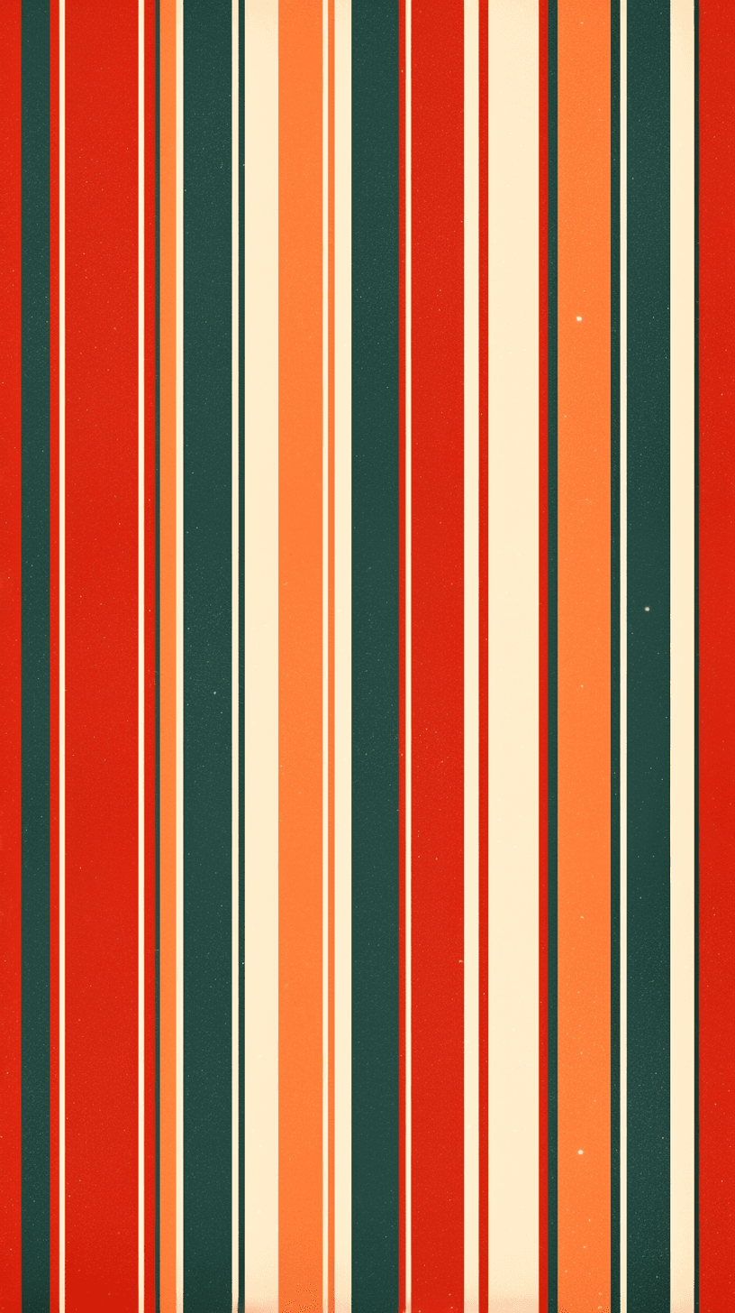 Christmas Stripe Loop original repeating artwork