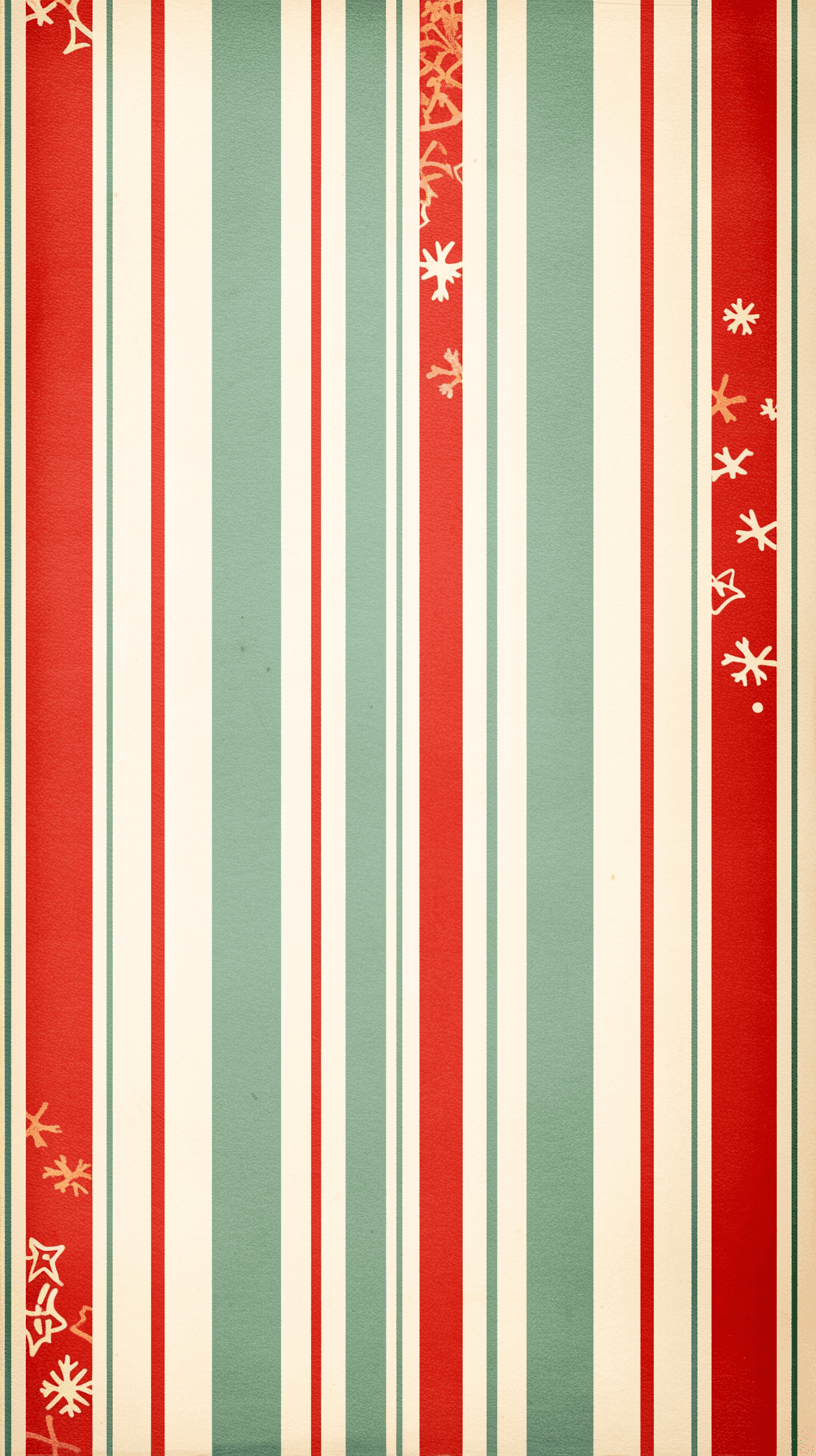 Christmas Stripe Picnic original repeating artwork