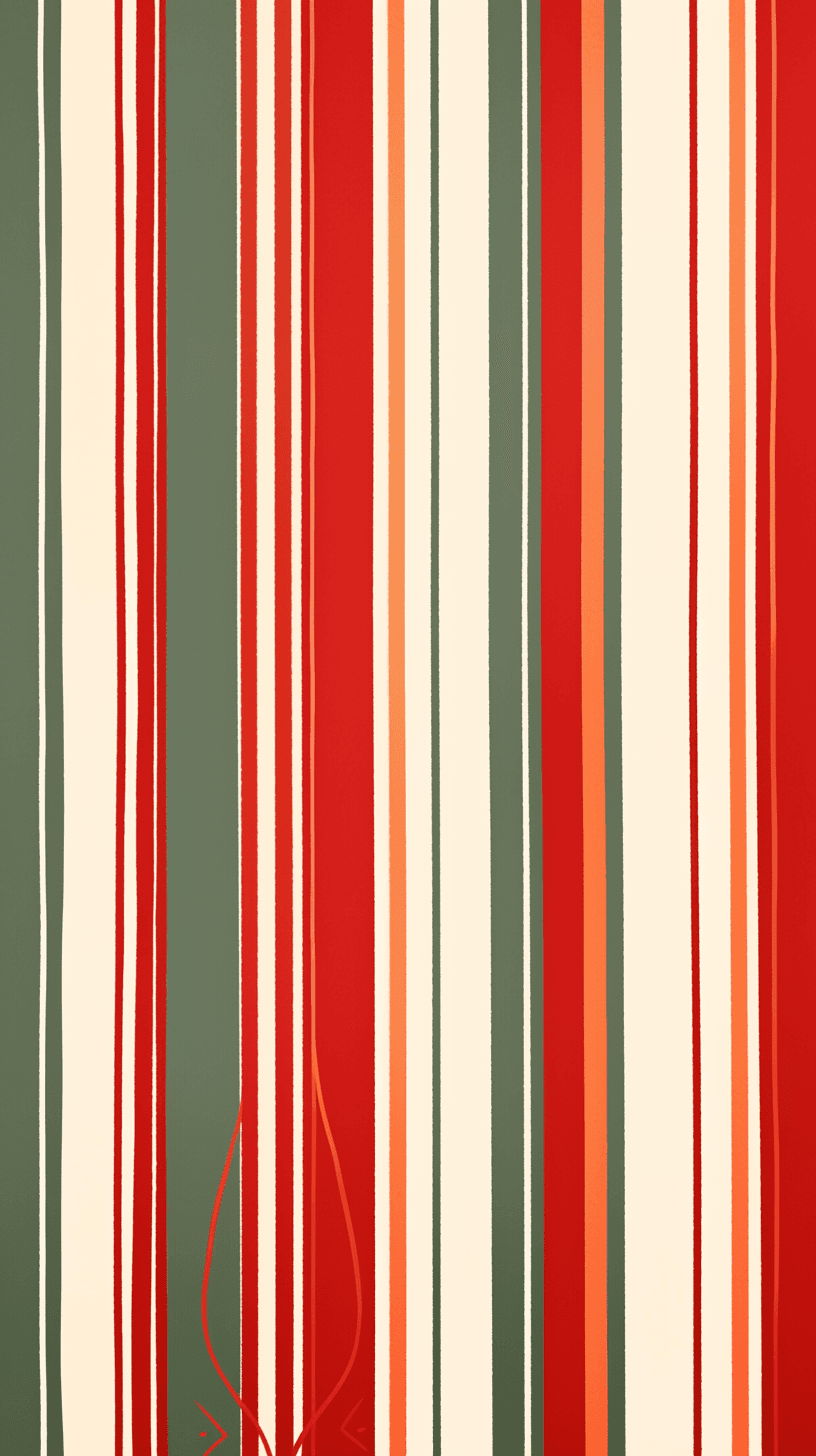 Christmas Stripe Team original repeating artwork