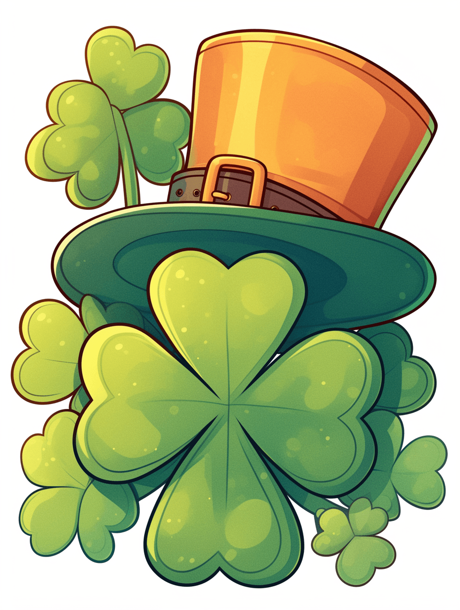 Clover original repeating artwork