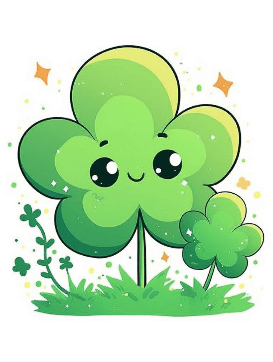 Clover 014 original repeating artwork