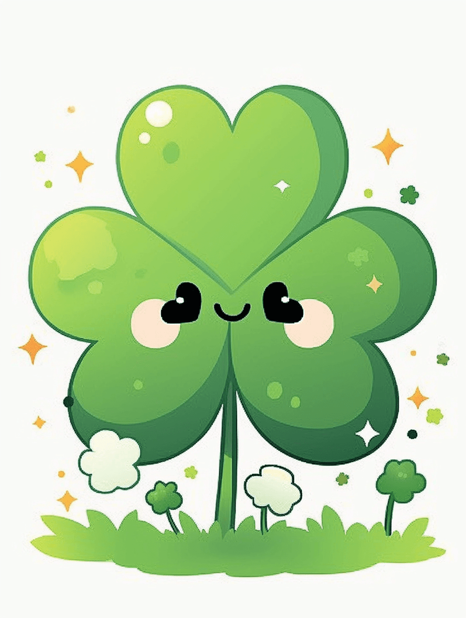 Clover 007 original repeating artwork