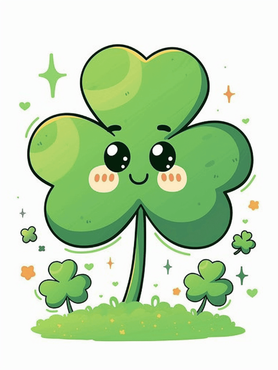 Clover 015 original repeating artwork