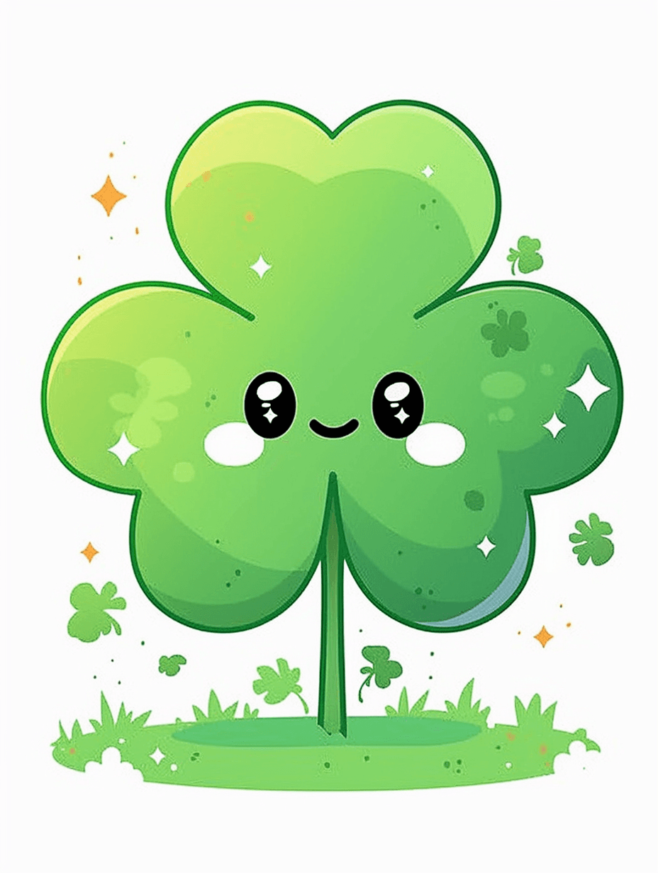 Clover 013 original repeating artwork