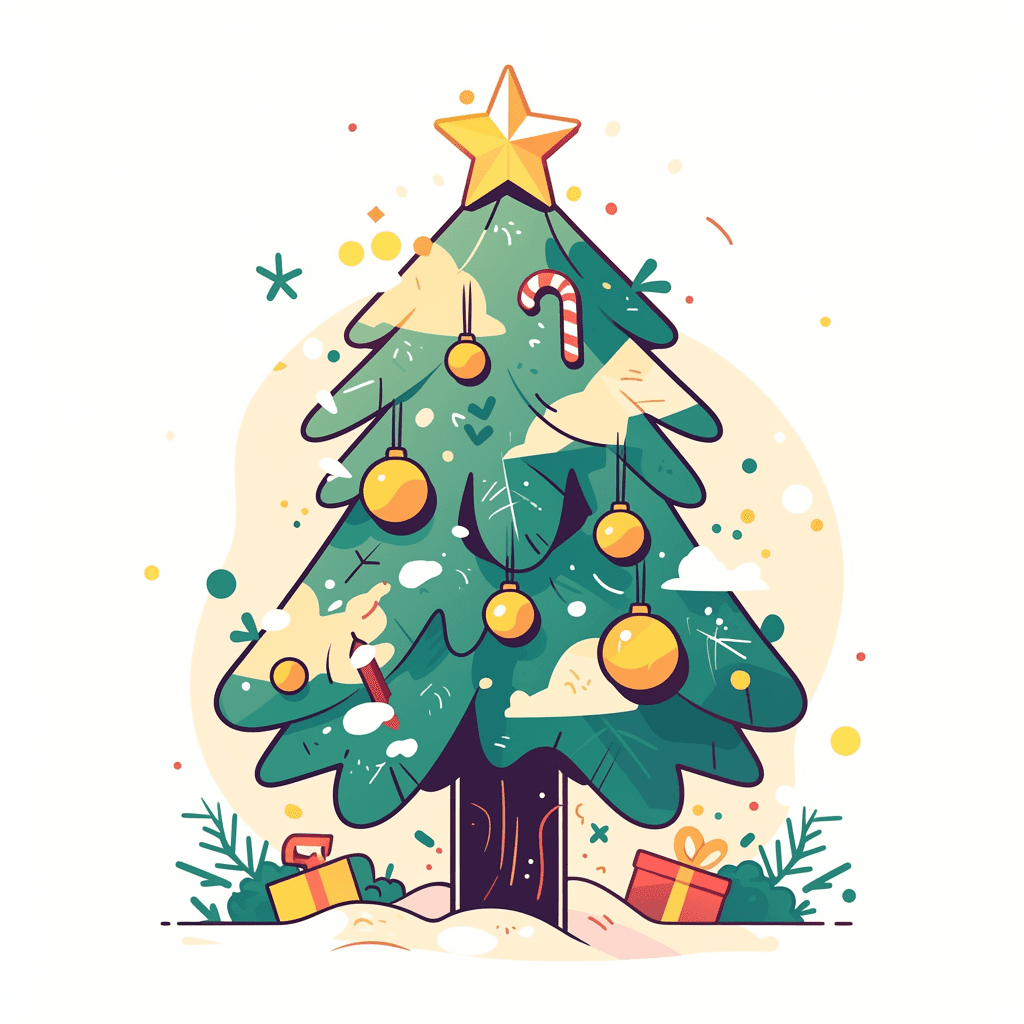 Christmas Tree 144 original repeating artwork
