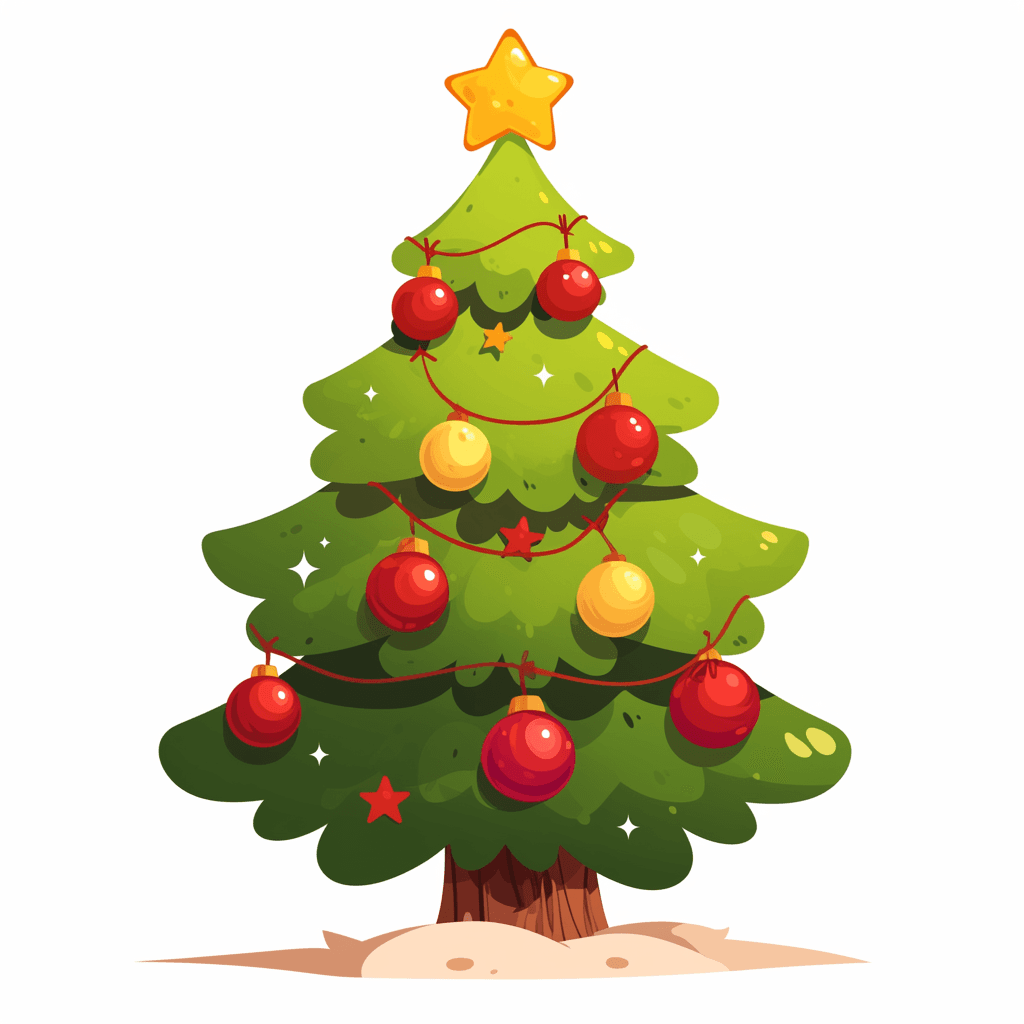 Christmas Tree 207 original repeating artwork
