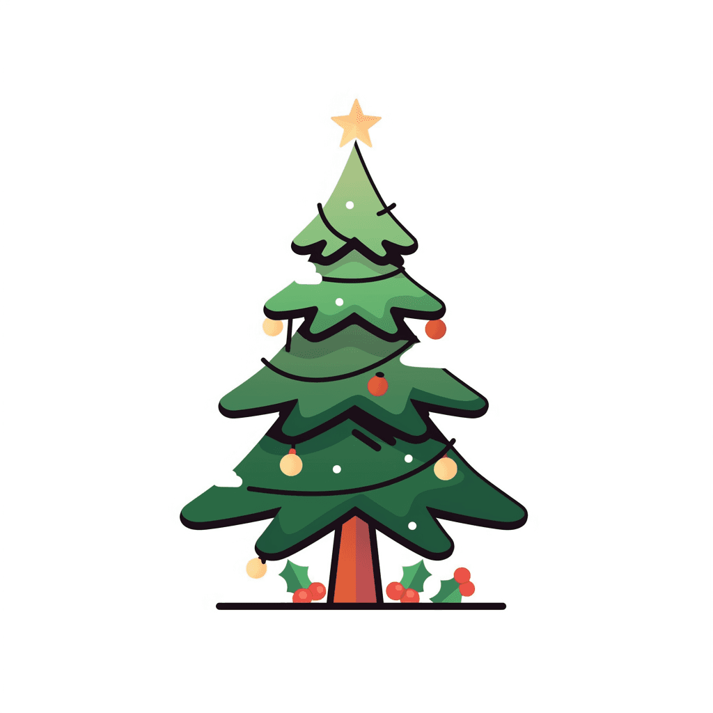 Christmas Tree 070 original repeating artwork