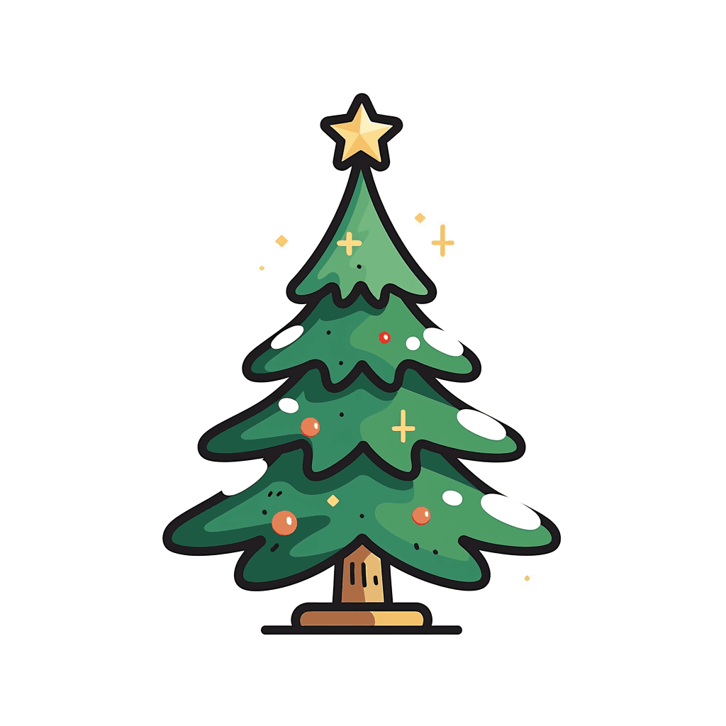 Christmas Tree 288 original repeating artwork