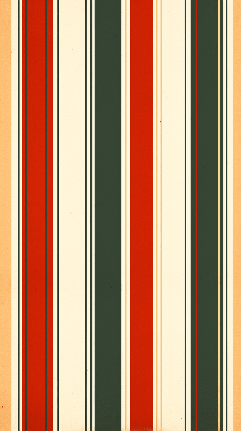 Christmas Stripe Fizz original repeating artwork
