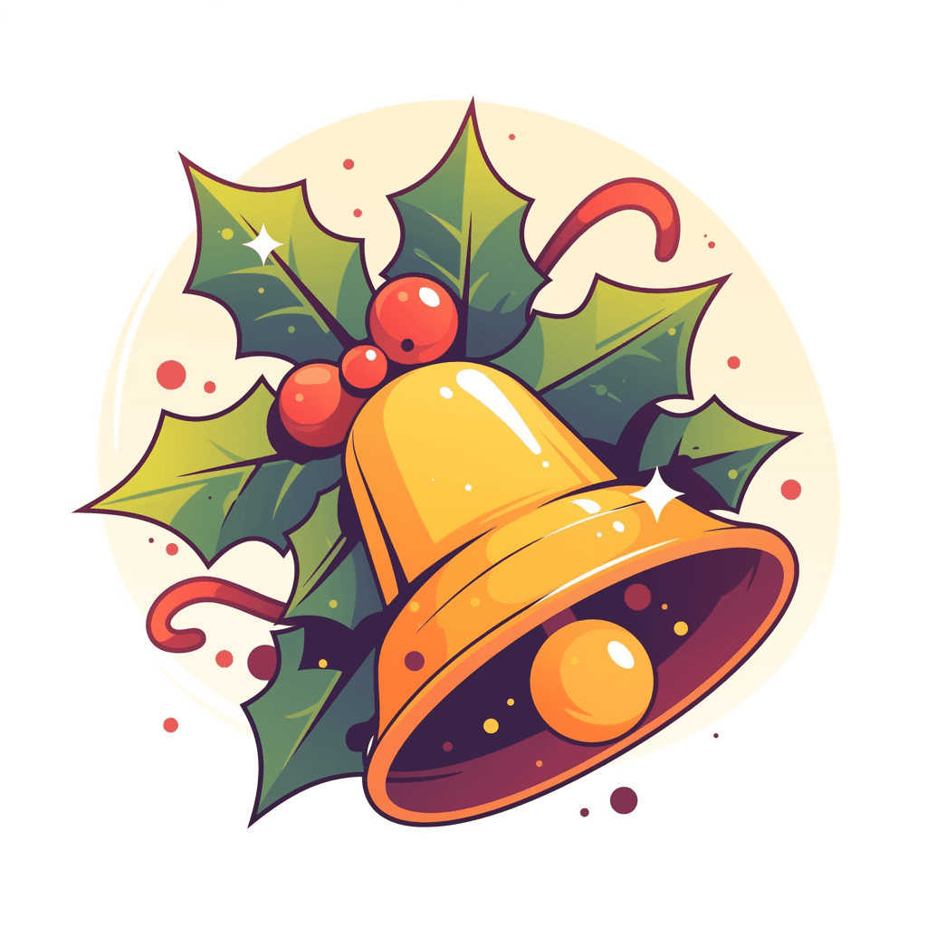 Christmas Zoom original repeating artwork