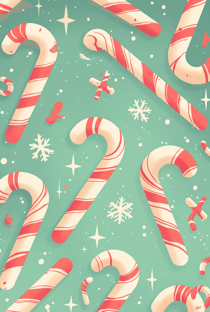 Christmas Design Glow original repeating artwork