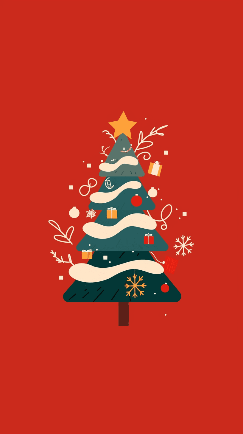 Christmas Tree 276 original repeating artwork