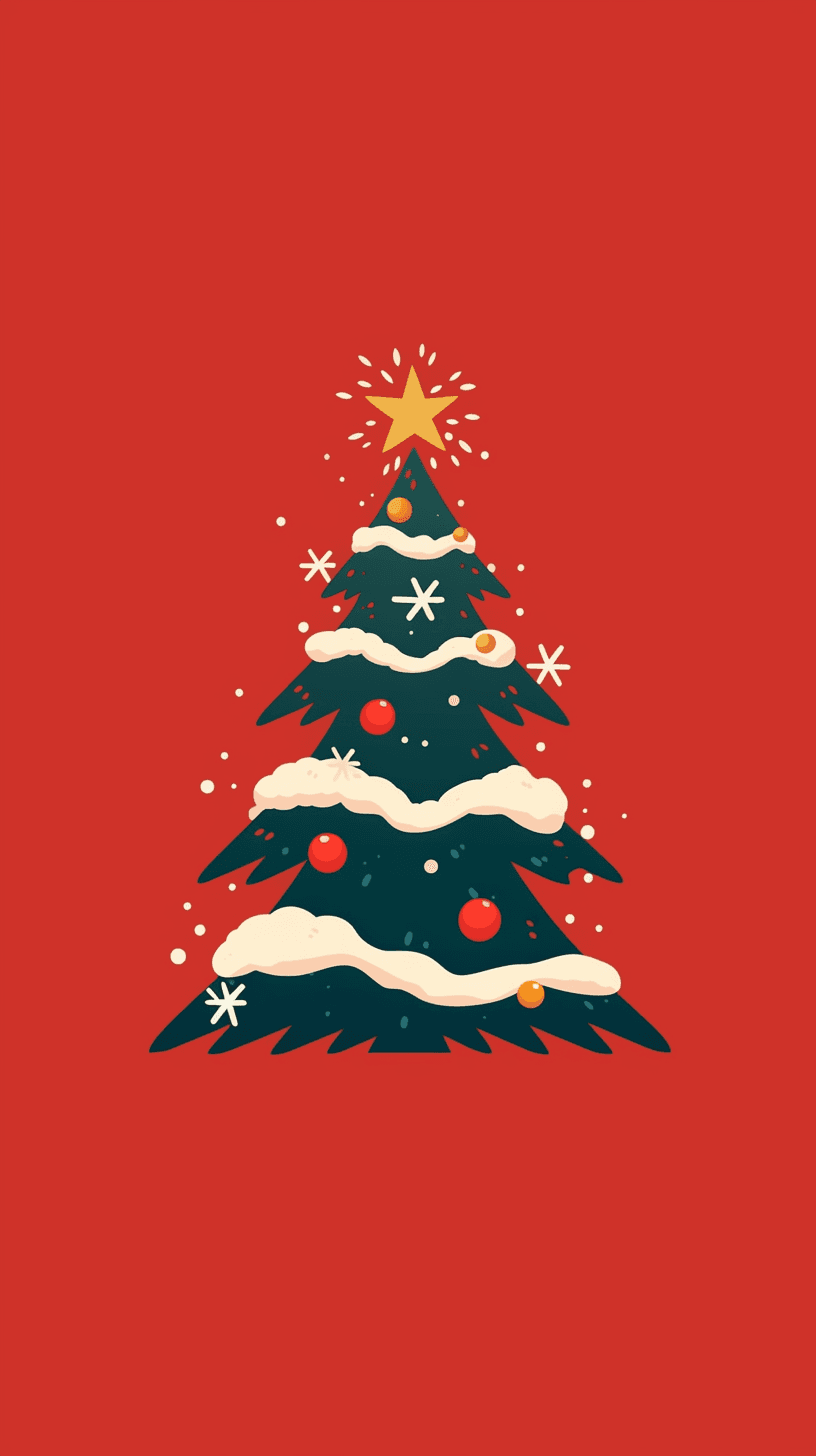 Christmas Tree 275 original repeating artwork