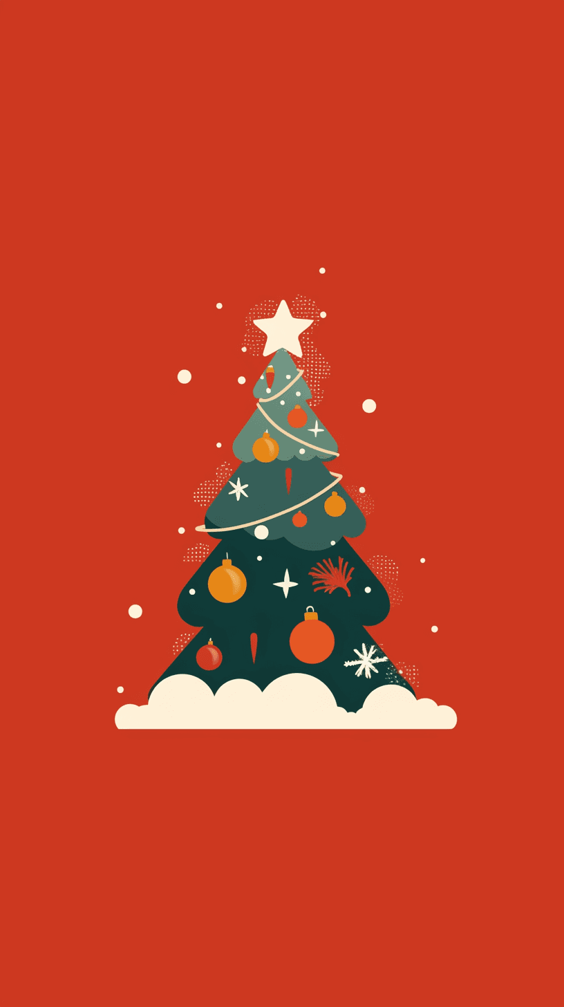 Christmas Tree 363 original repeating artwork
