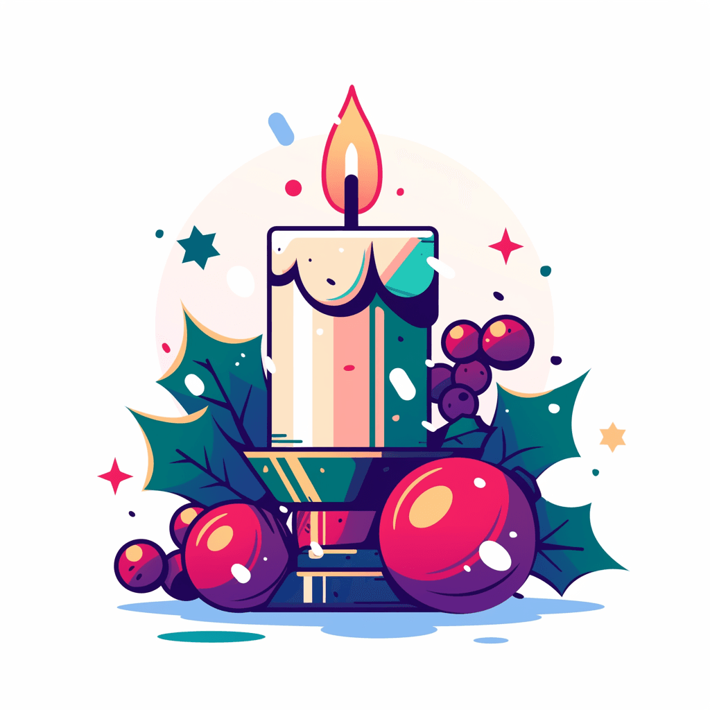 Christmas Street original repeating artwork