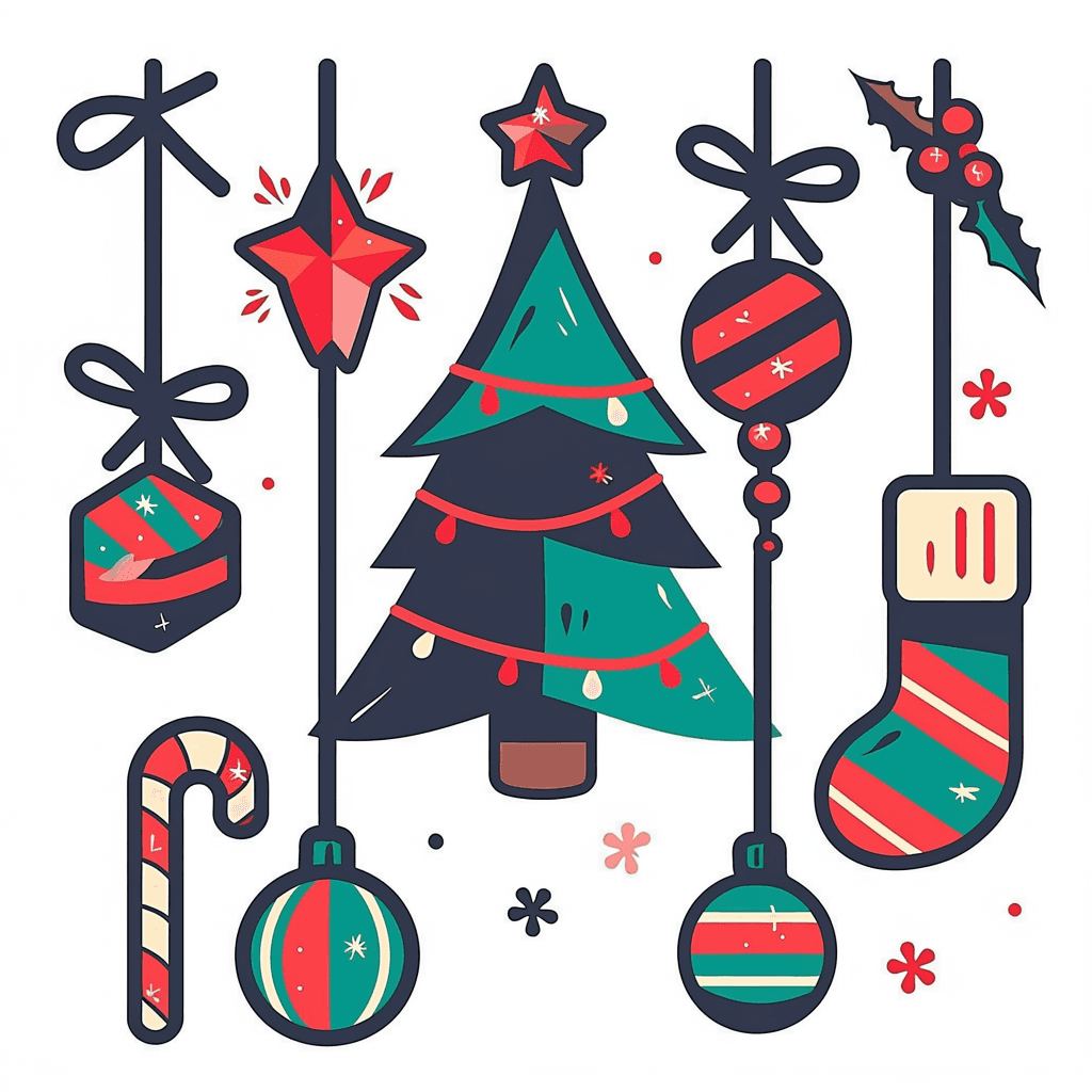 Christmas 235 original repeating artwork
