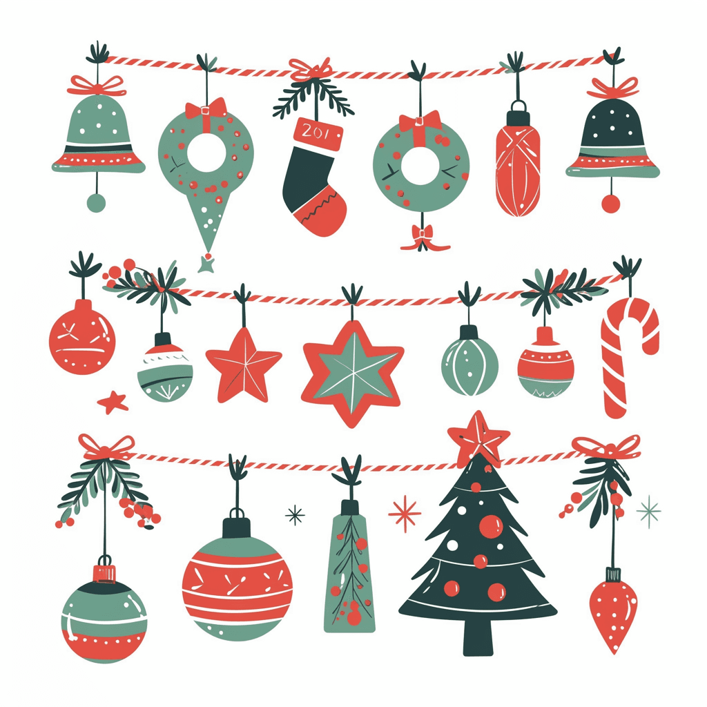 Christmas 437 original repeating artwork