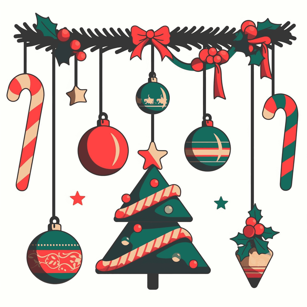 Christmas Tree 469 original repeating artwork