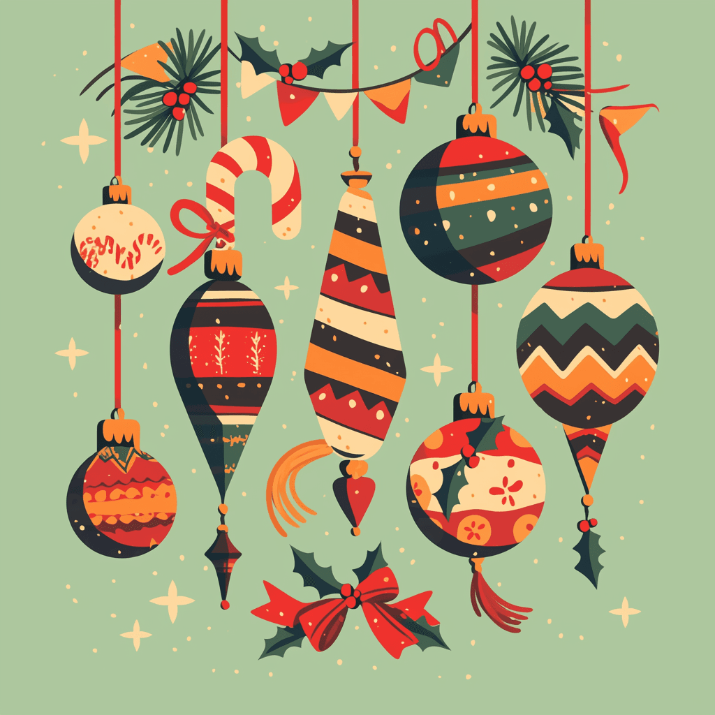 Christmas Tree 424 original repeating artwork