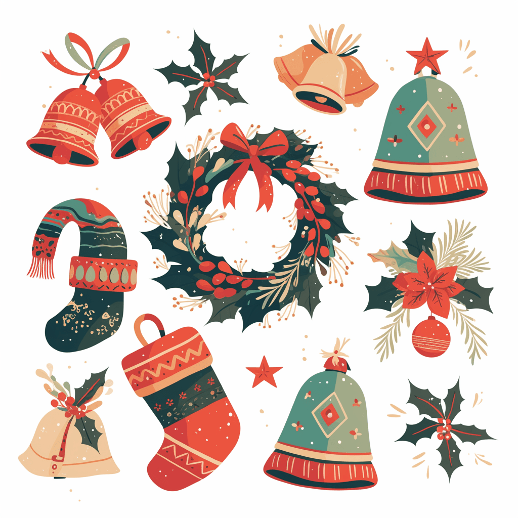 Christmas Play original repeating artwork