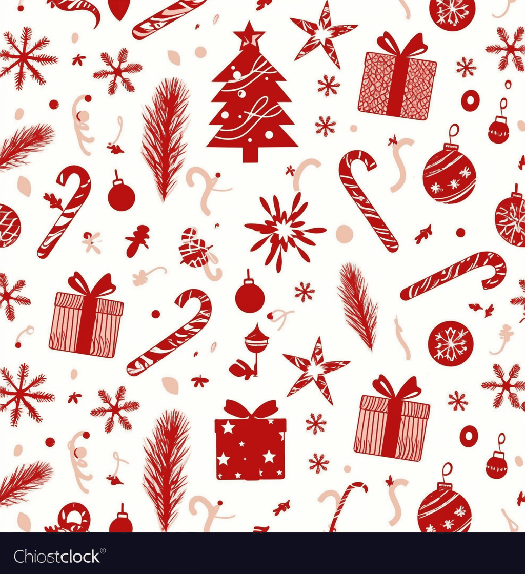 Christmas Design Rest original repeating artwork