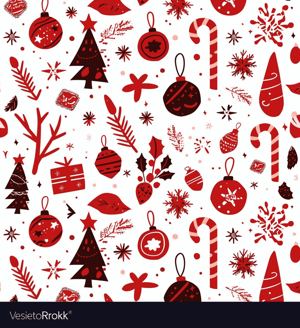 Christmas Design Blast original repeating artwork