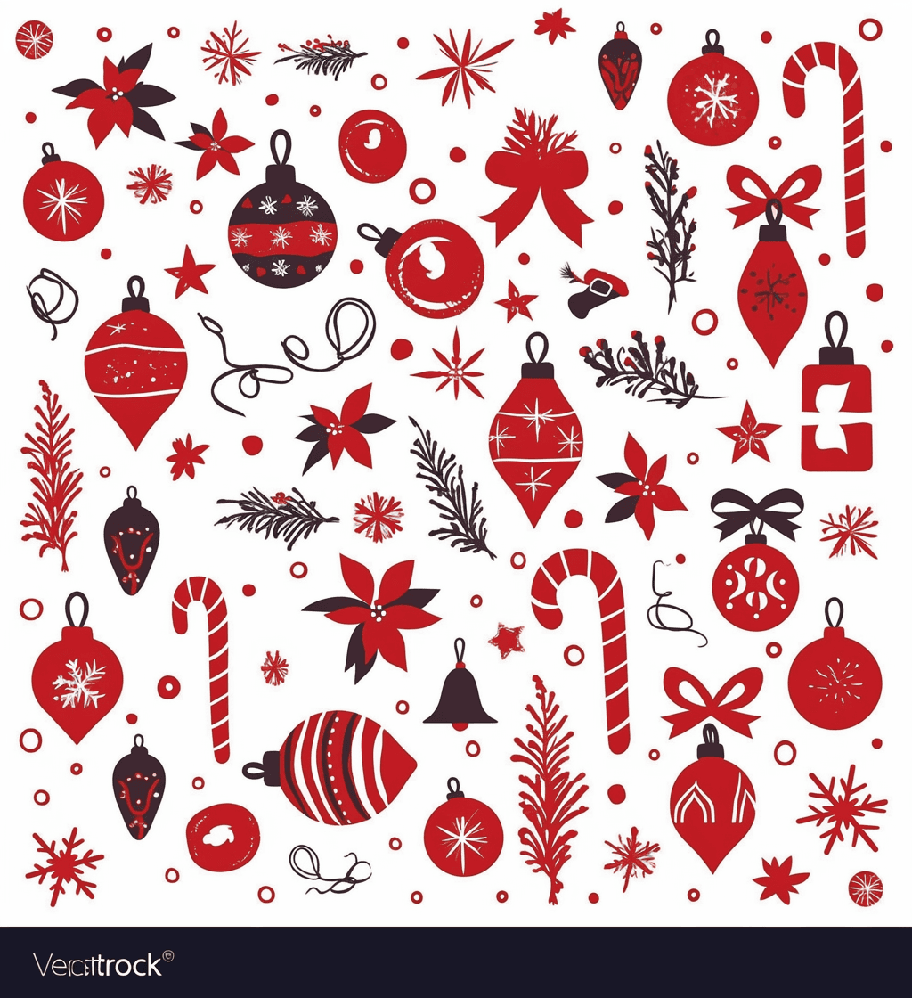Christmas Design Groove original repeating artwork
