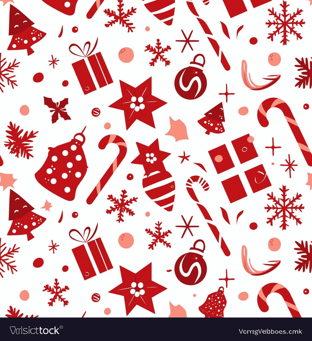 Christmas Design Session original repeating artwork