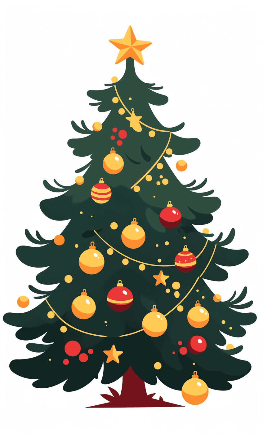 Christmas Tree 378 original repeating artwork