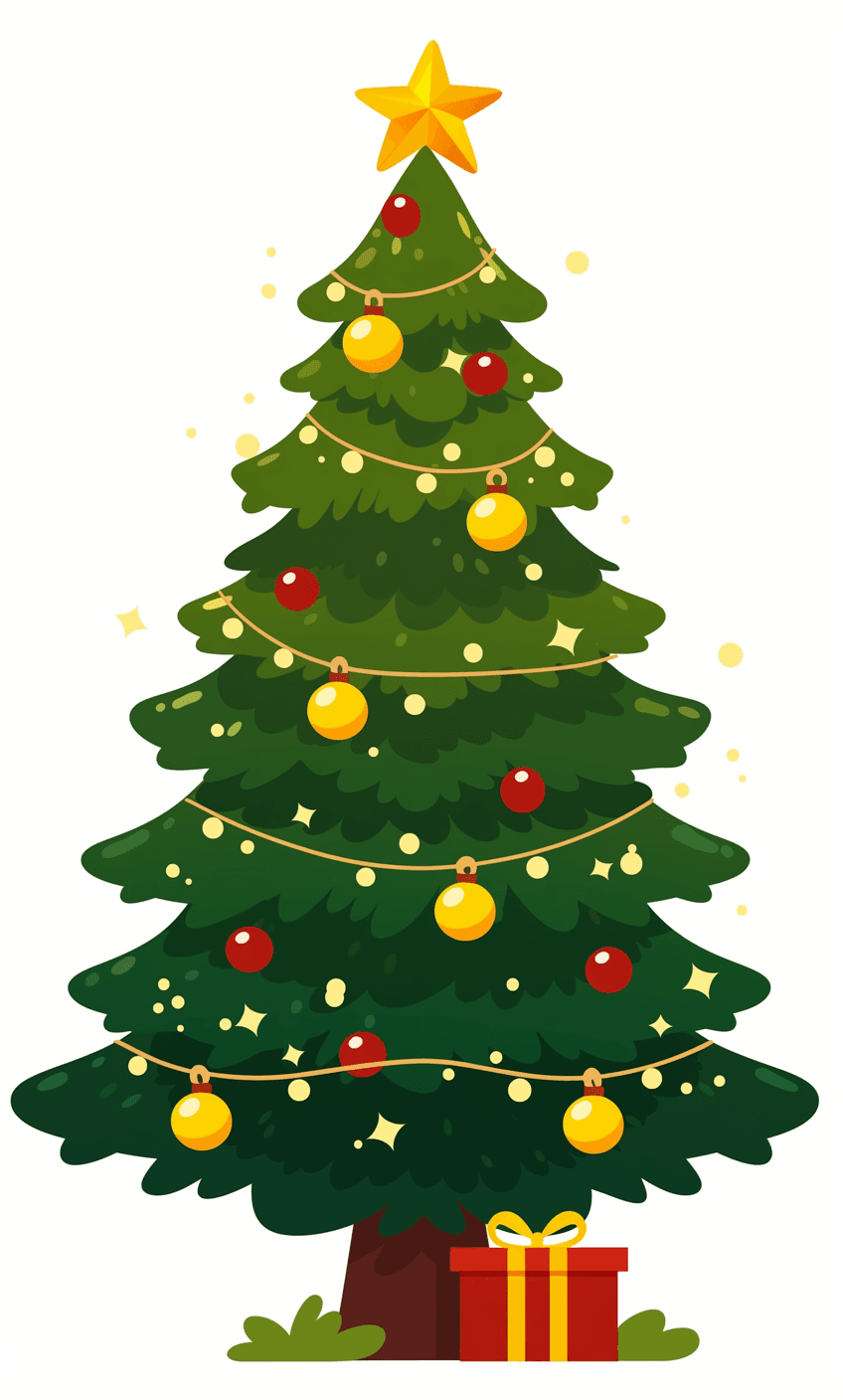 Christmas Tree 254 original repeating artwork