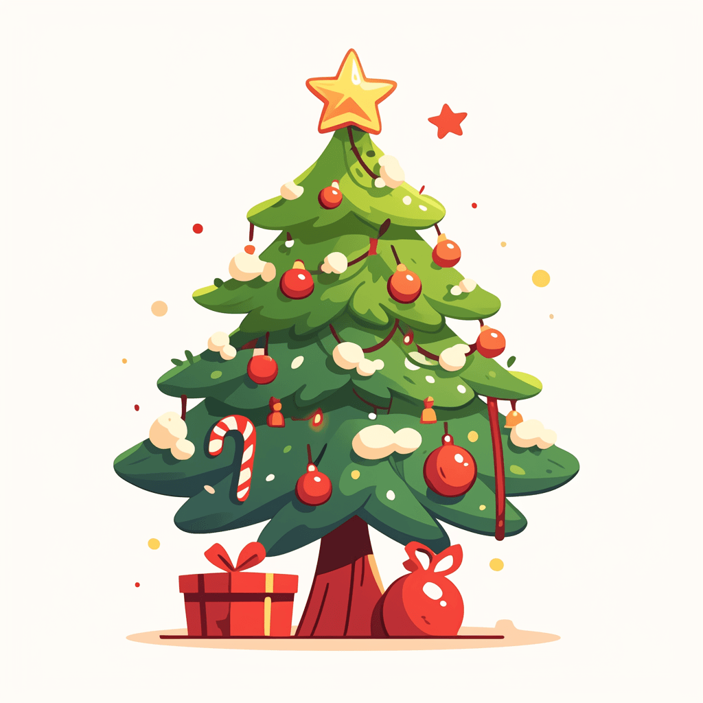 Christmas Tree 108 original repeating artwork