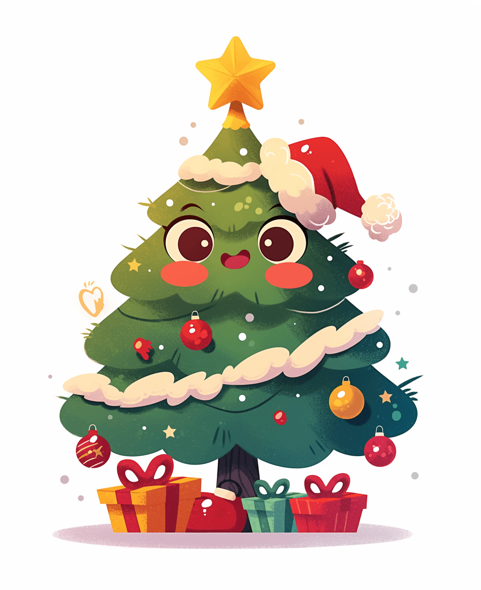 Christmas Tree Tone original repeating artwork