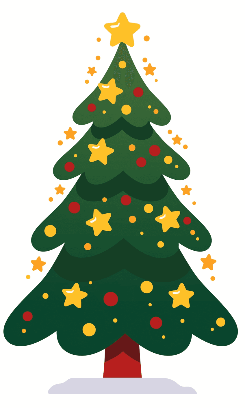 Christmas Tree Shade original repeating artwork